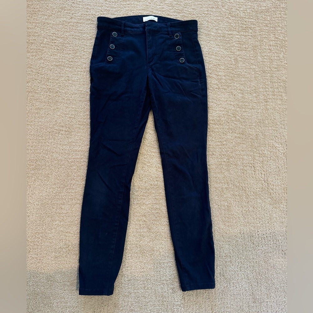 LOFT navy sailor pants